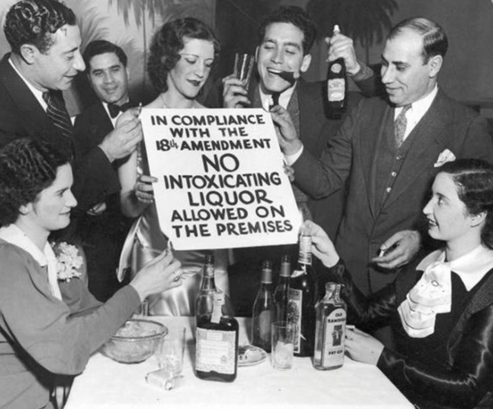 A group rebelling against Prohibition 
